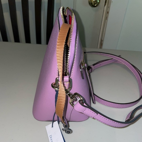 Dooney & Bourke Saffiano Domed Crossbody - Picture 4 of 7